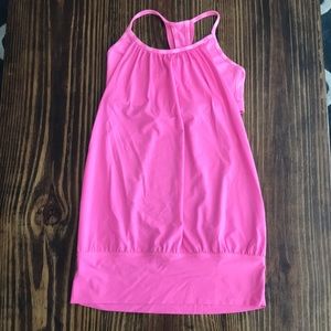 Pink lululemon no limits tank
